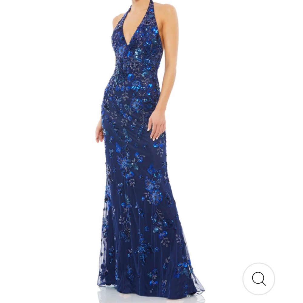 NWT Beaded Max Duggal Gown Size 16, Formal Beaded Style 5484